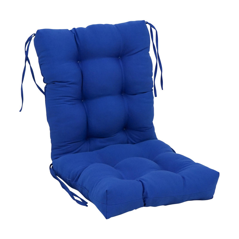 Outdoor 4.5'' Seat / Back Cushion, Royal Blue