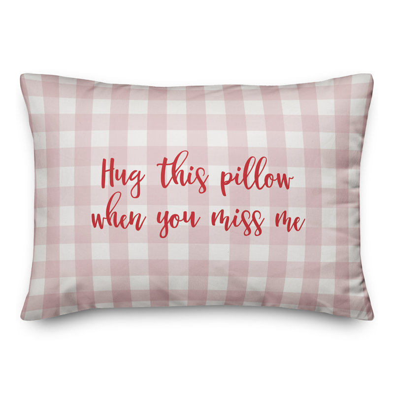  Coussin Hug, Rouge / rose