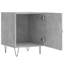 Couey 40cm W Iron Bedside Table-1457605836