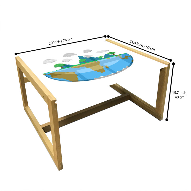 Jamarien Sled Coffee Table, 62cm H x 74cm W x 40cm D