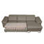 Monza Leather Corner Sofa with Sleeping Function and Underseat Storage-59307811-59307810