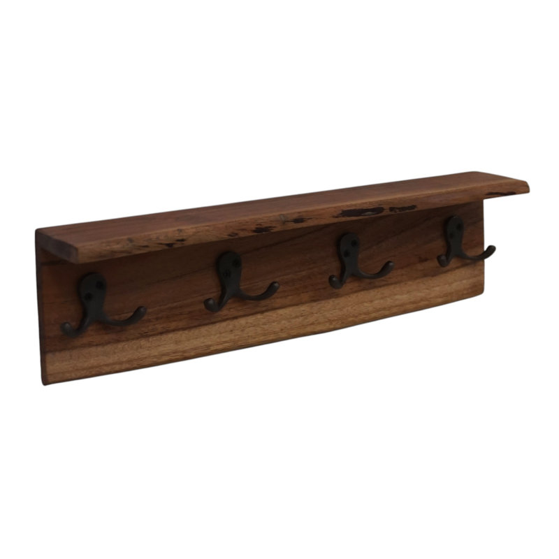Portemanteaux en bois d'acacia