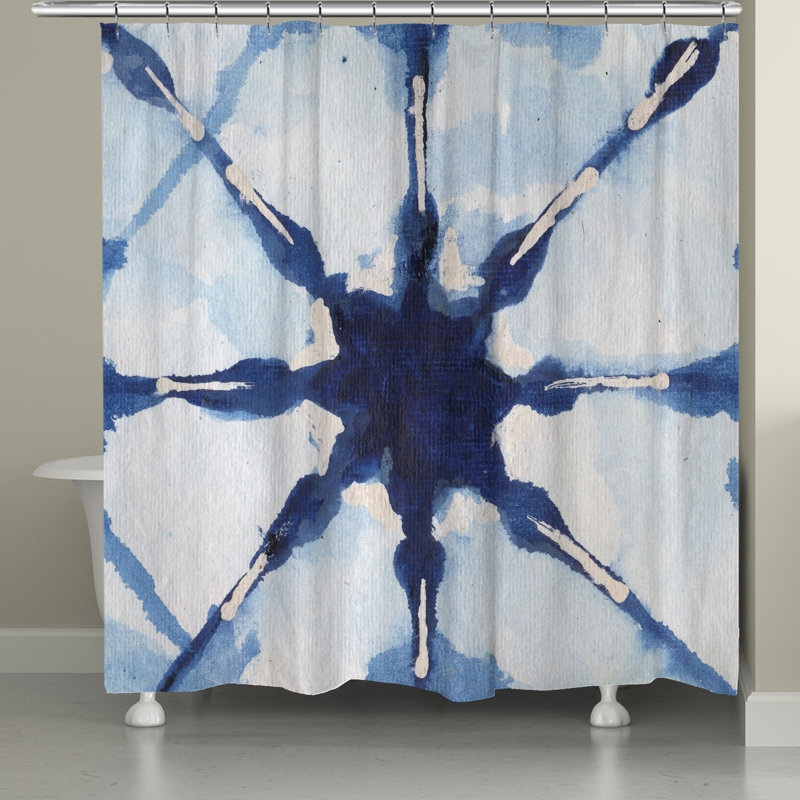 Rideau de douche Aaylah Shibori III