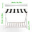 Folding Bamboo Luggage Rack, Thickened Bamboo Suitcase Stand With Storage Shelf For Hotel Bedroom Guest Room-123147643