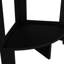 Tablette d'angle moderne avec trois tablettes, noir-1295096415