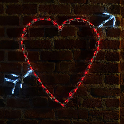 Afficheur à DEL Valentines Heart (33 po)