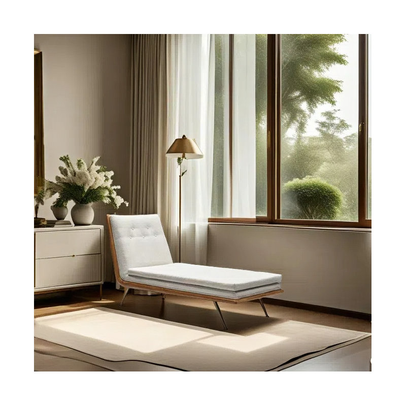 Chaise longue de détente moderne et tendance