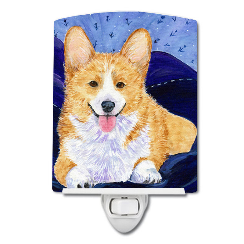 Corgi Ceramic Night Light