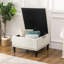Banc de rangement avec repose-pieds 28 po-1099397336
