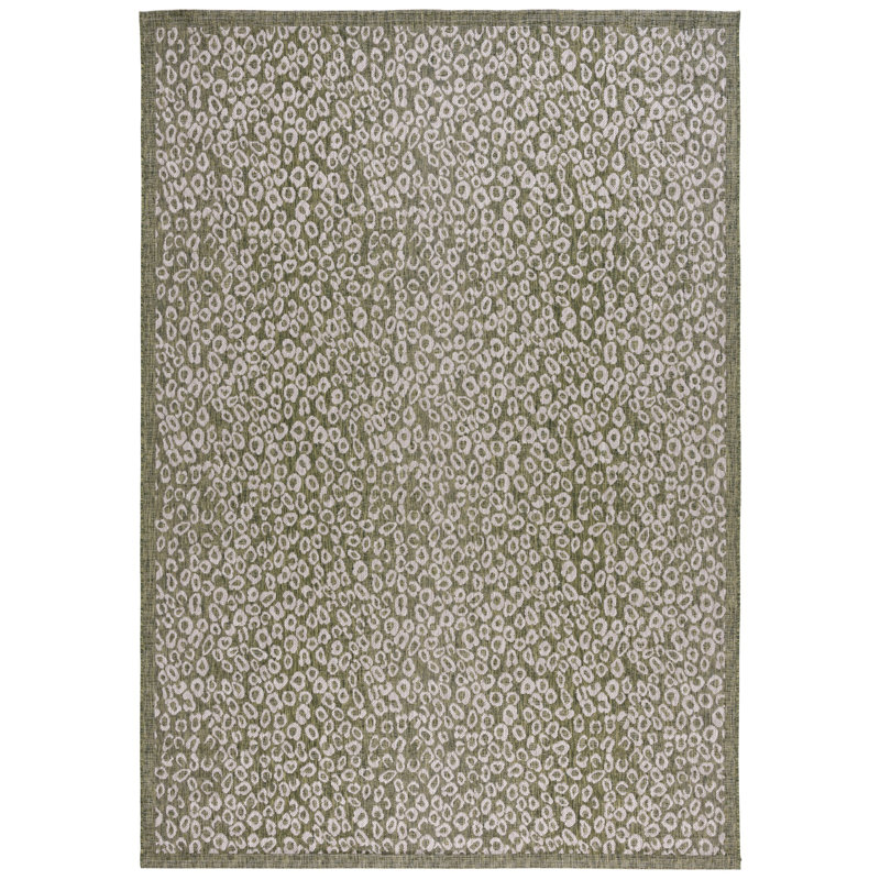 Courtyard Performance Abstract Indoor/Outdoor Area Rug, Rectangle 8' x 11'