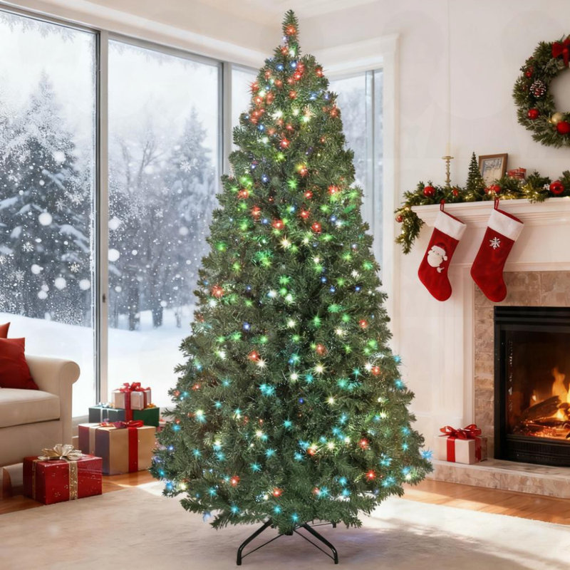 Arbre de Noël 6 pi 6 pi