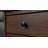 Spencer Three Drawer Solid Wood Nightstand Walnut