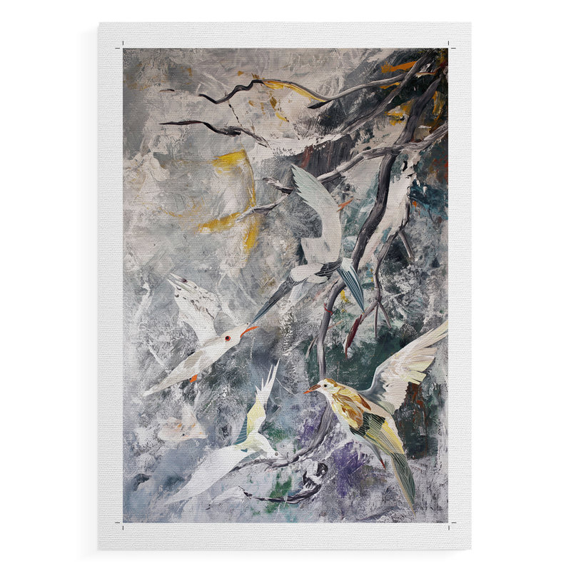 ANIMALS Series LV - Impression sur toile seulement - NON CADRE, H 48 po x l 32 po