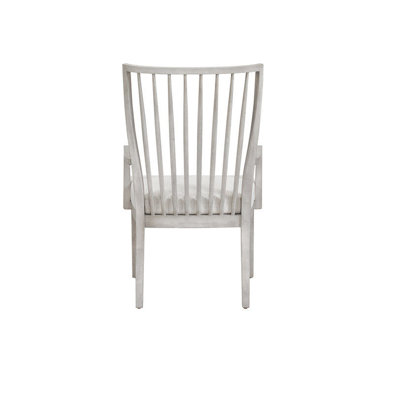 Windsor Back Arm Chair in Gray