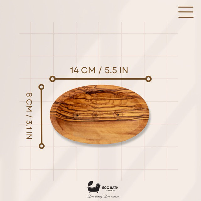 Forme de bateau en bois d'olivier Tiam
