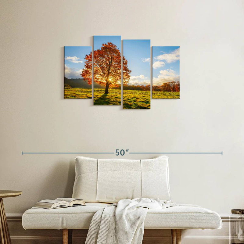 Alvord Aomori Autumn Tree, 22" H x 36" W