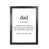 Black Grain Frame