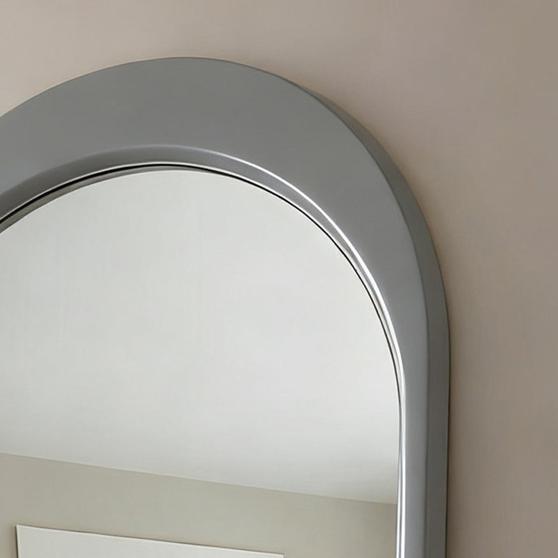 Oval Manufactured wood Full Length Mirrors, 70.87" H x 31.5" W