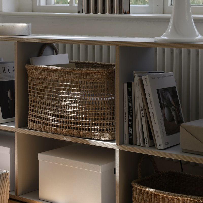 Salema Rectangular Seagrass Basket - Large, 40 pt