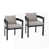 Gray Cushion/Black Frame selected