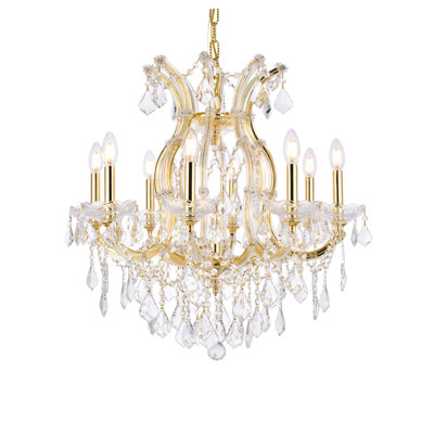 Stockard 9 - Light Glass Chandelier