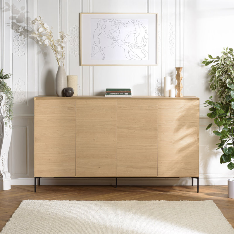MAXENDRE 186cm Sideboard, Natural