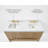Carrie 60'' Double Bathroom Vanity with Top-1855247848-1855140444