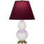 Petite lampe d'appoint à double gourde-372527686-372527742