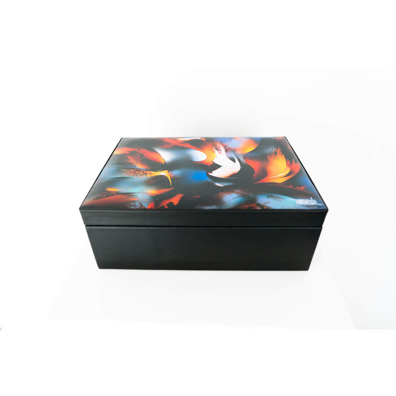 Boîte décorative, H 5 po x l 14 po x P 10,5 po
