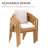 Outdoor Rectangular Dining Set With Cushions-113549754