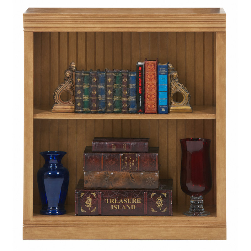 Sherita Bookcase, European Dusty White, (1 Shelf) 36” H x 32” W x 14.25” D