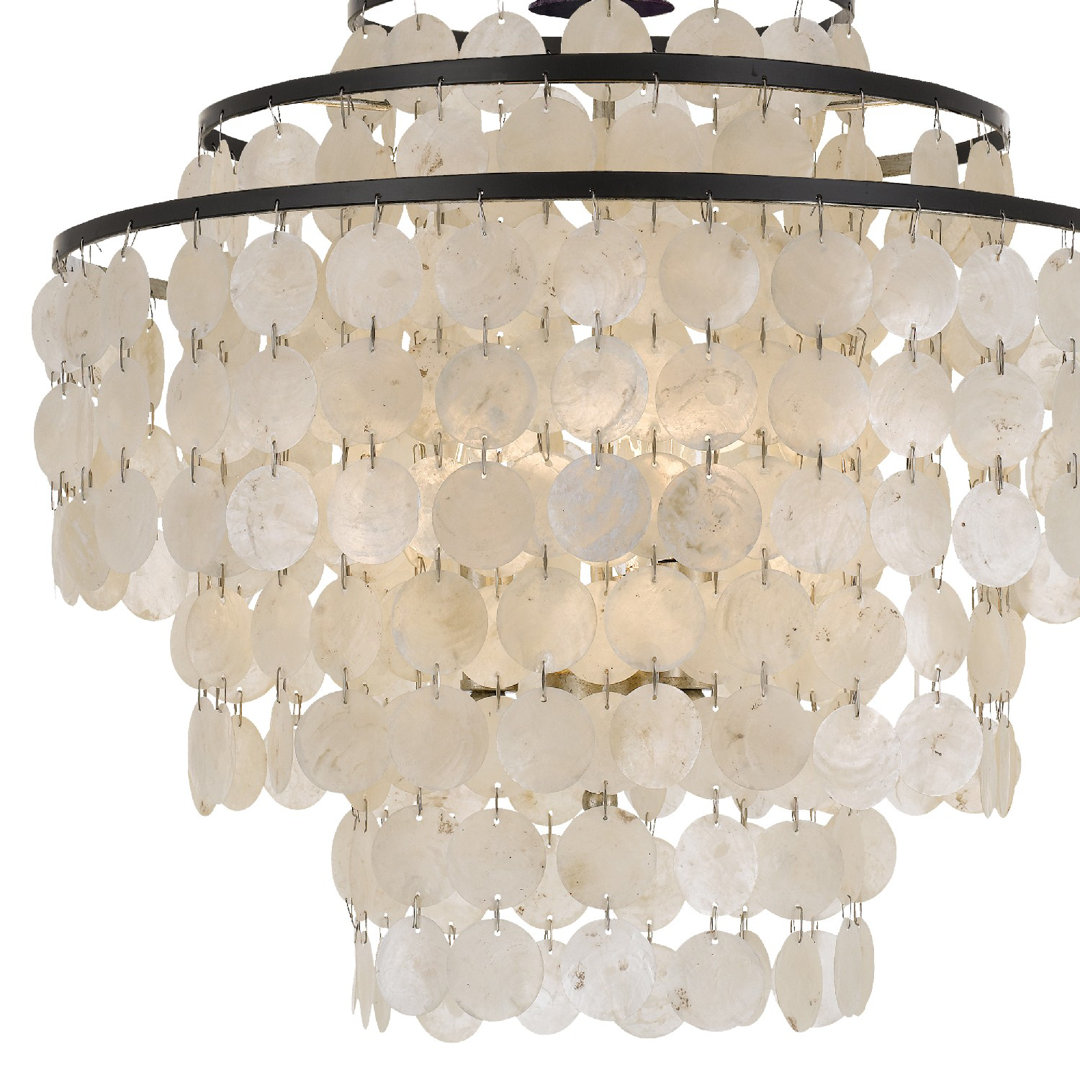 Brielle 4 - Light Dimmable Tiered Chandelier Crystorama