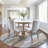 Machine Washable Indoor/Outdoor Xhevrie Beige Rug-1020501589