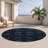 Checkered Blue Indoor and Outdoor Area Rug-1716145139