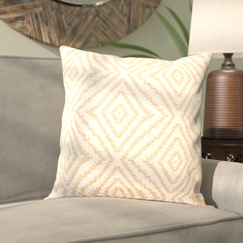 Geometric Reversible Throw Pillow