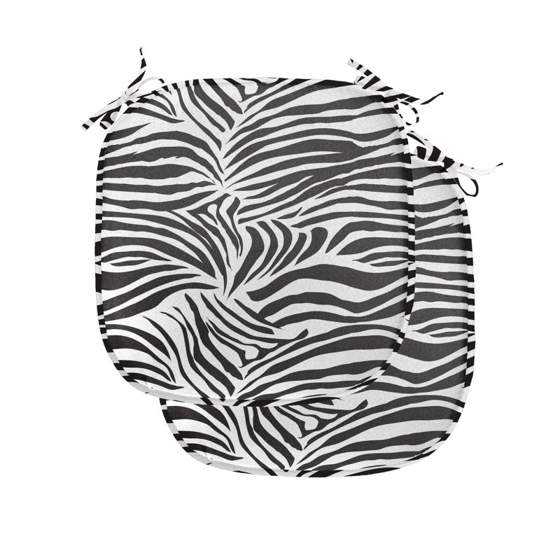 Coussin de siège intérieur / extérieur Zebra