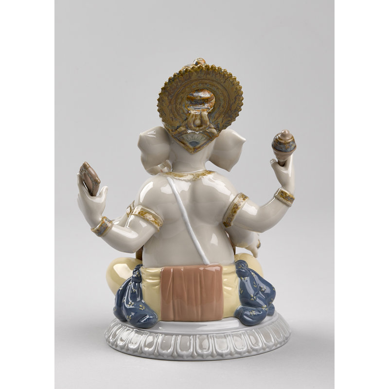 Mridangam Ganesha Figurine