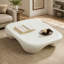 Table basse - Faux travertin texturé - Moderne - pour le salon / bureau-586001074