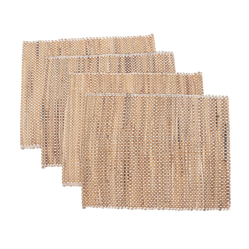 Ensemble de napperons en coton 4 pièces