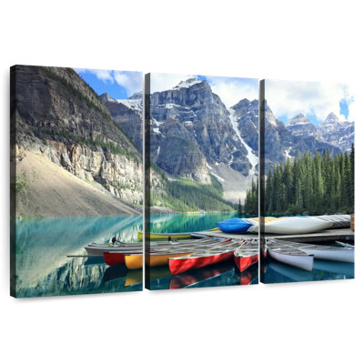 Mehar Moraine Lake Canoes