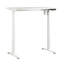 Bureau assis / debout, finition blanche