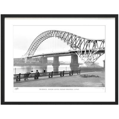 Widnes, High Level Road Bridge C1965 - Single Picture Frame Print