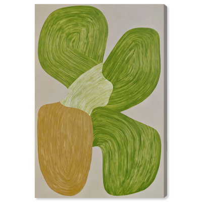 Toile imprimée « Tourbillon de forêt », style bohème moderne, par Art Remedy, montée sur châssis, 61 x 91 cm