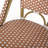 Outdoors PE Rattan Armless Barstools