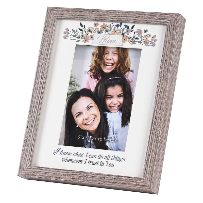 Cadre photo en verre