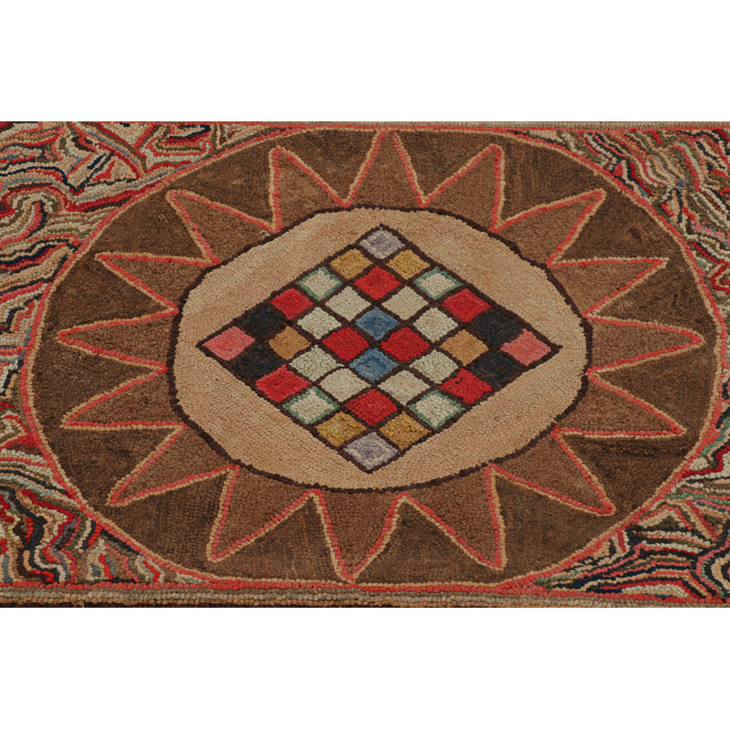 One-of-a-Kind 2'6”x3'6” Hand Knotted Area Rug