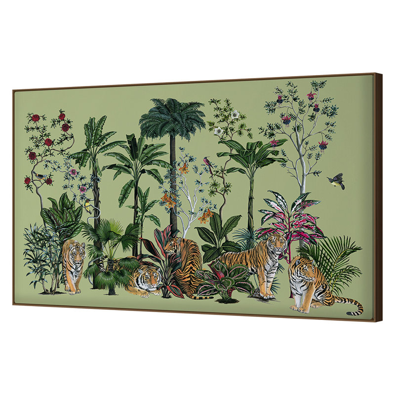 Tiger Summer Print by Thicket Design