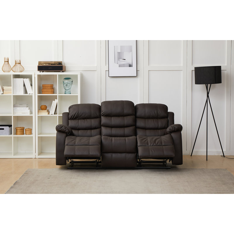 Canapé inclinable Allsun, Brun