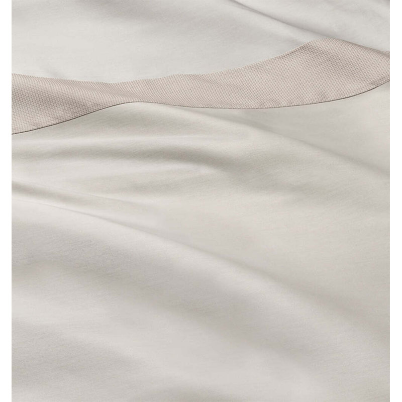 Carlotta Duvet Cover, Queen Duvet Cover, Taupe