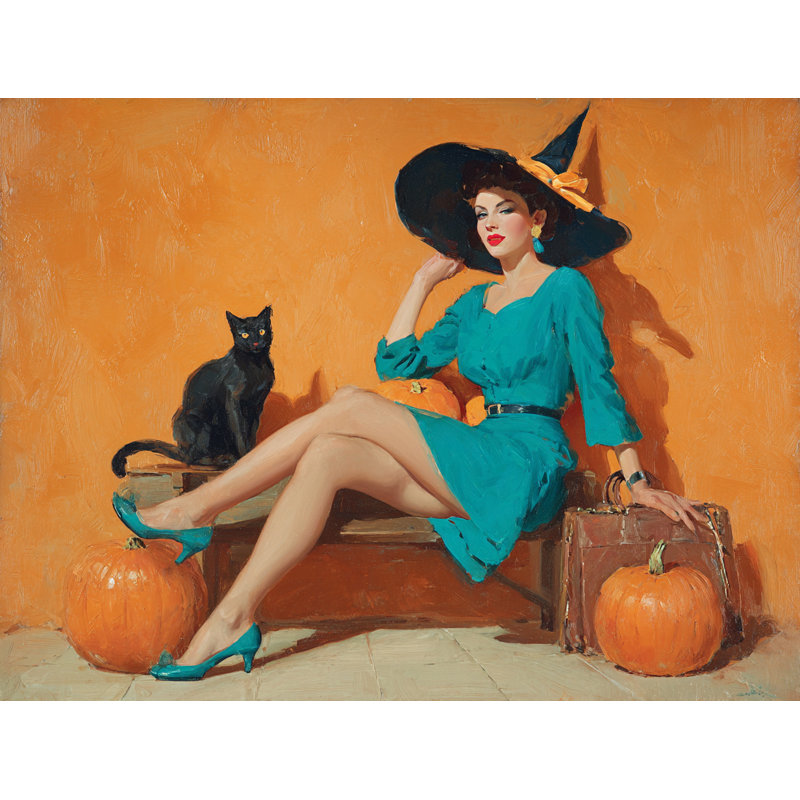 Witch’s Charm Wrapped Canvas Wall Art
